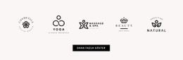 Beş Logo Için Web Sitesi Tasarımı