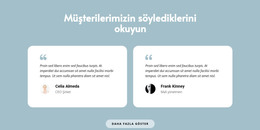 Hakkımızda Iki Yorum - En Iyi HTML Şablonu