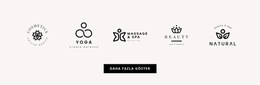 Beş Logo - Basit Web Sitesi Şablonu