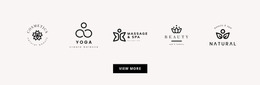Five Logos Made Online