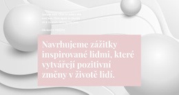 Text Na Krásném Pozadí – Bezplatná Šablona Webových Stránek