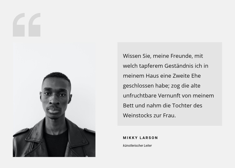 Eine Rezension über Website design