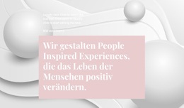 Text Auf Einem Schönen Hintergrund - Moderne Landingpage