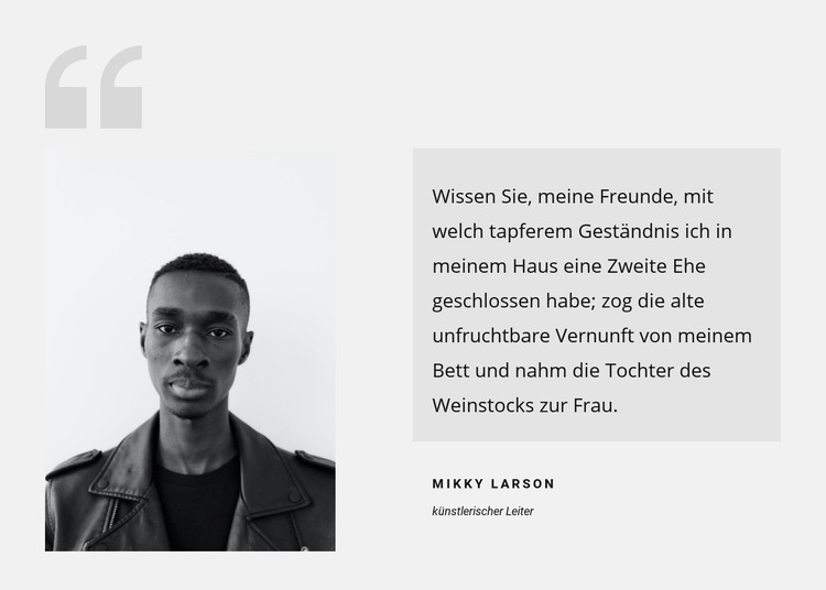 Eine Rezension über Landing Page