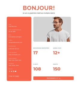 Designer Aux Multiples Talents CV Gratuit