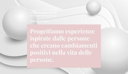 Testo Su Un Bellissimo Sfondo - Modello Di Sito Web Personale