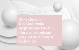 Tekst Na Pięknym Tle - HTML Website Builder