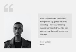 Nytt Tema För En Recension Om
