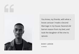 One Review About - Easy-To-Use WordPress Theme