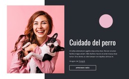 Cuidado De Cachorros: Maqueta De Sitio Web Sencilla