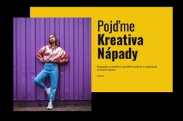 Pojďme Získat Kreativní Nápady – Návrh Webových Stránek