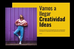 Consigamos Ideas Creativas - Plantilla De Maqueta De Sitio Web