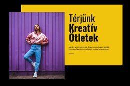 Szerezzünk Kreatív Ötleteket