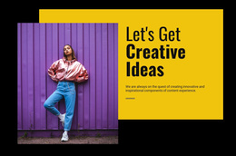 Let'S Get Creative Ideas - Website Design