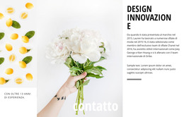 Innovazione Nel Design - Pagina Di Destinazione HTML