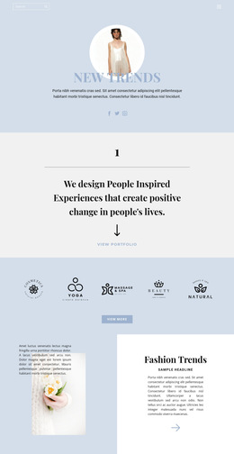 Setting Trends Html5 Responsive Template