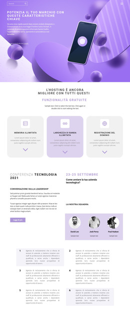 Sviluppo Di Applicazioni - Layout Del Sito Web HTML