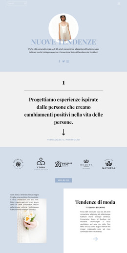 Fissare Le Tendenze - Modello Di Codice HTML