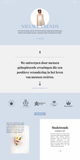 Het Beste Websiteontwerp Voor Trends Instellen