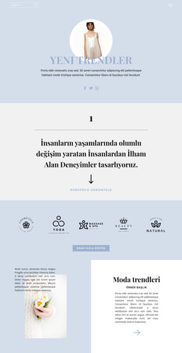 Trendleri Belirleme - HTML Kod Şablonu