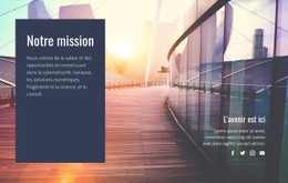 Notre Future Mission - Créateur De Sites Web Polyvalent