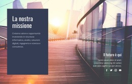 La Nostra Futura Missione - Modello Di Sito Web Gratuito