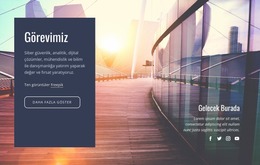 Gelecek Misyonumuz Için Joomla Şablonunu Kullanmaya Hazır