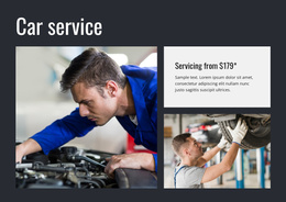 Change Oil, Jump Car - Joomla Website Template