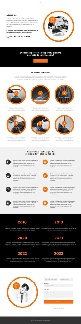Casi el 100% - Plantilla de sitio web por Nicepage