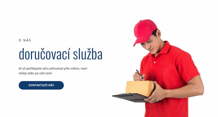 Doručovací služba Šablona