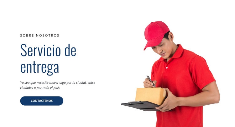 Servicio de entrega Creador de sitios web HTML