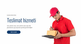 Teslimat Hizmeti - Basit Joomla Şablonu