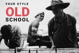 Your Style Old School Full Width Template