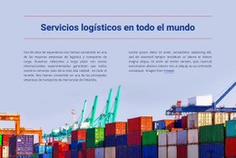 Servicios Logísticos En Todo El Mundo - Online HTML Generator