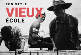 Votre Style Old School - Thème WordPress Réactif