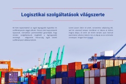 Logisztikai Szolgáltatások Világszerte Szállítás Wordpress