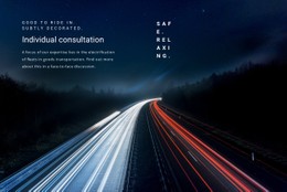 Indvidual Consultation Landing Page Template