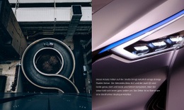 Mit Autofoto Teilen - Vorlagen Website-Design