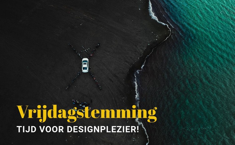 Vrijdagsstemming Bestemmingspagina