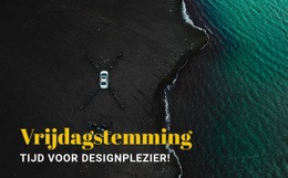 Vrijdagsstemming - Websitesjablonen