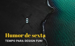 Humor De Sexta Modelo De Site CSS