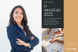 Layout Múltiplo Integrado Para Serviços De Análise De Negócios