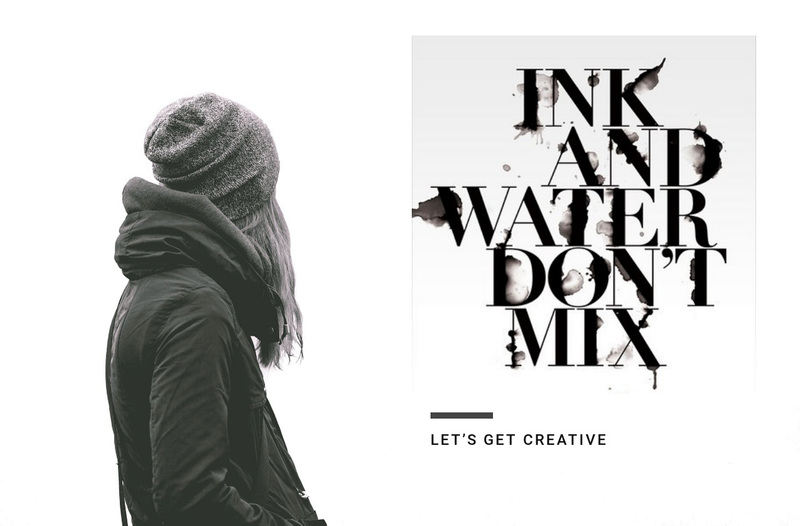 Let's get creative design Squarespace Template Alternative