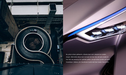 Araba Fotoğrafı Ile Bölün - Yaratıcı Çok Amaçlı WordPress Teması