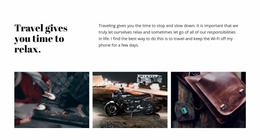 Tips For Planning A Relaxing Vacation - Creative Multipurpose Landing Page