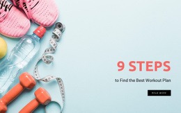 Best Workout Plan - Free Download Html Code