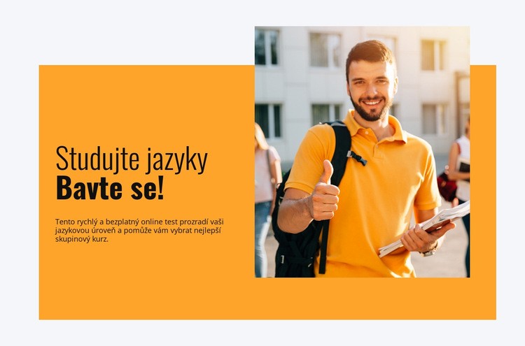 Naučte se jazyky úspěšně Šablona CSS