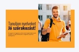 Tanuljon Sikeresen Nyelveket - HTML-Sablon Letöltése