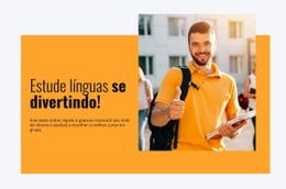 Modelo On-Line Gratuito Para Aprenda Idiomas Com Sucesso