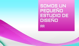 Pequeño Estudio De Diseño - Hermoso Diseño De Sitio Web